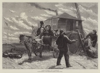 Barkis ist Willin, in der Ausstellung des Instituts der Aquarellmaler